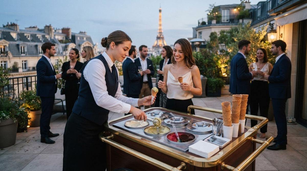 Comment servir des glaces à un grand groupe sans qu’elles fondent ?