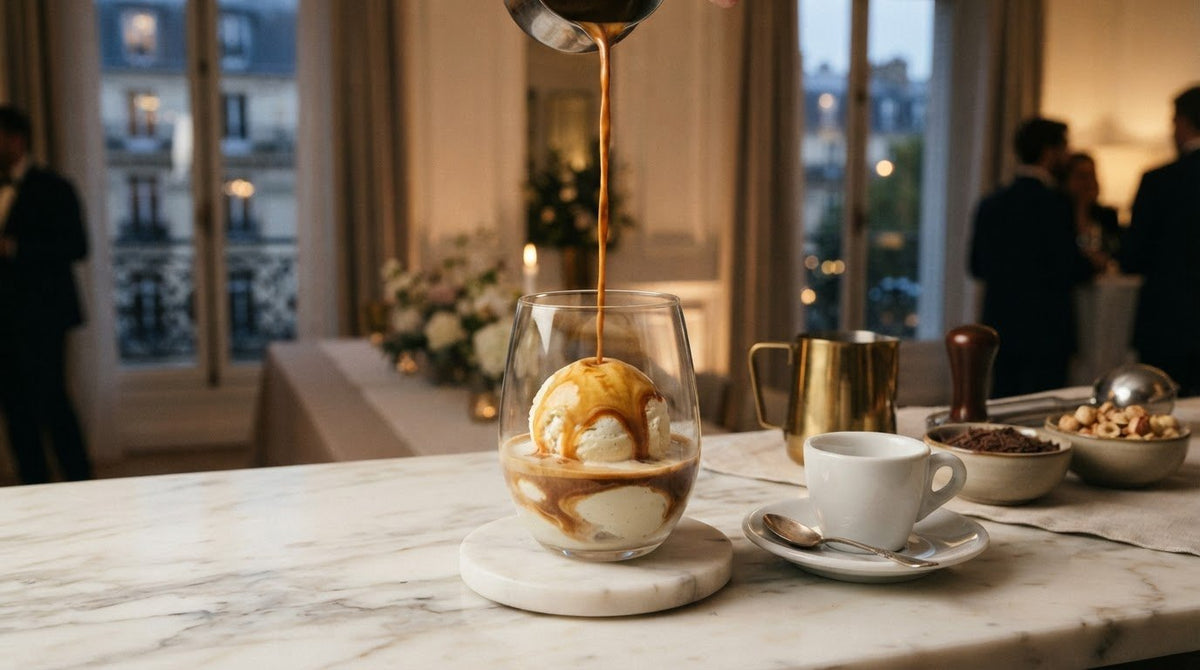 Créer un bar à affogato pour événement, de la préparation à la présentation