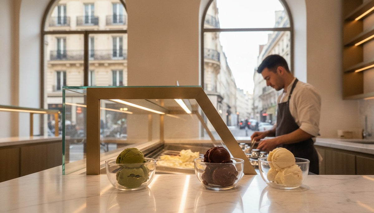 Gelateria à Paris : L'art du véritable gelato artisanal