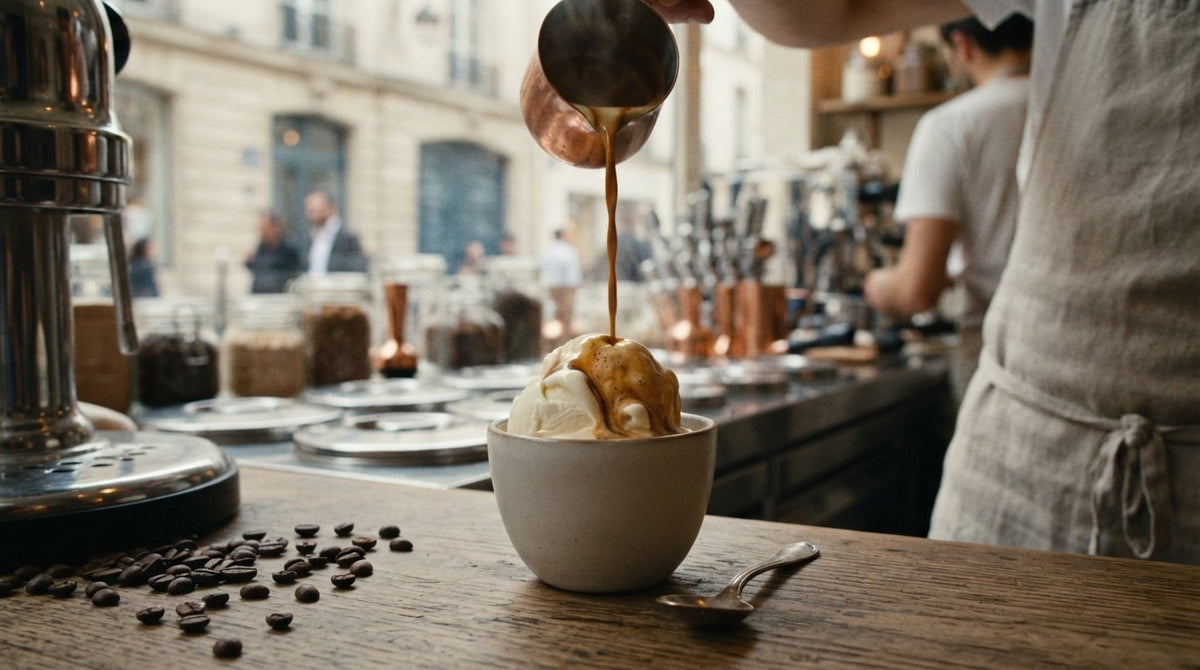 L'Affogato Espresso : L'Art du Contraste entre Haute-Glacerie et Café d'Exception