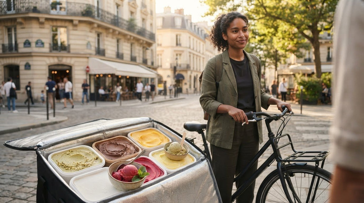 Livraison de glace à Paris et première couronne