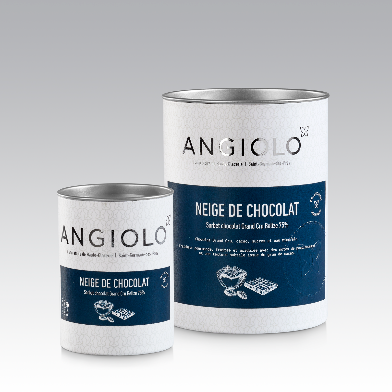 Best Gelato Paris, Meilleur Sorbet Chocolat Paris, Chocolat Grand Cru Belize 75%