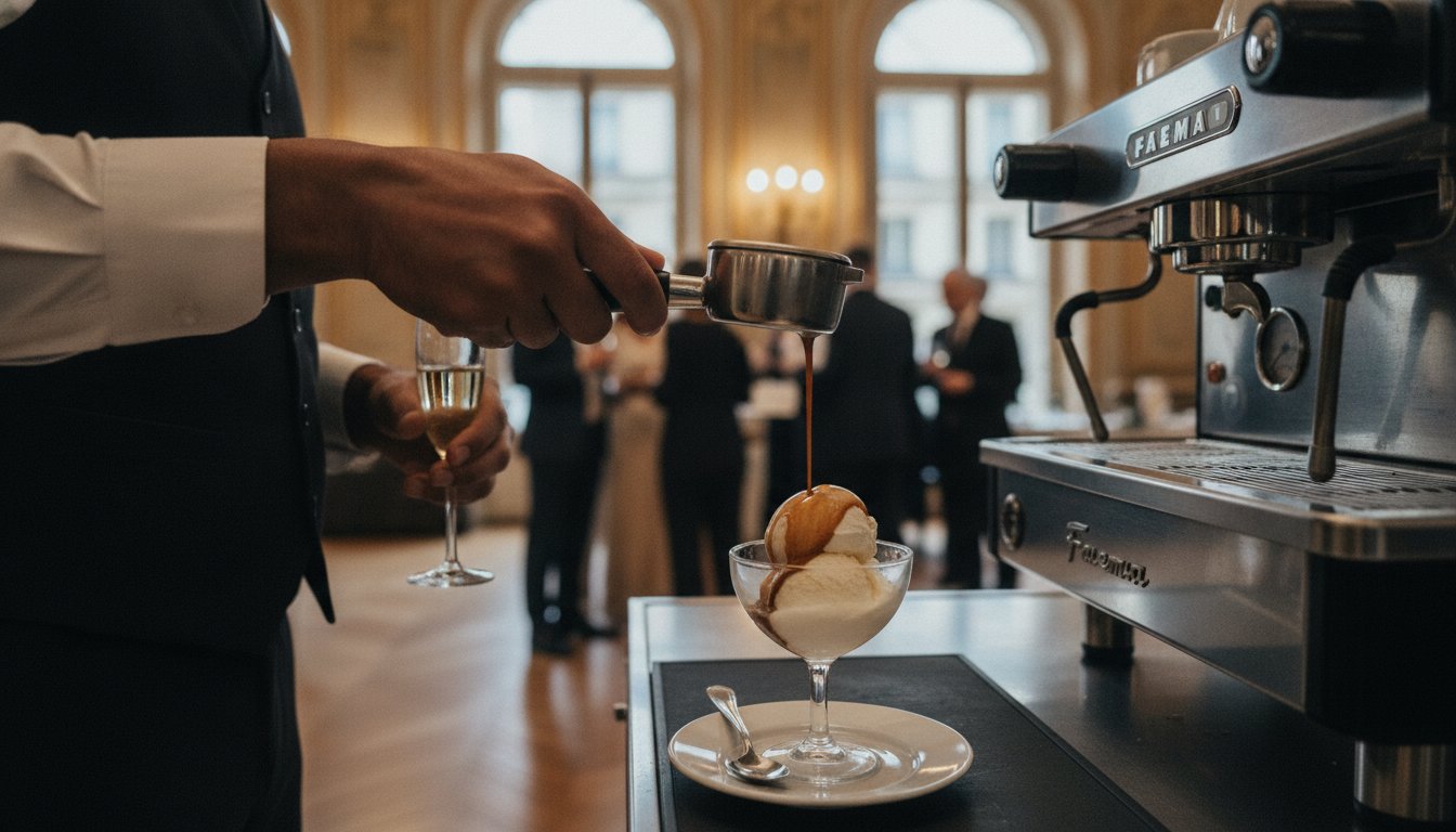 Animation Bar à Café Événementiel à Paris : L'Excellence Barista pour vos Réceptions en 2026