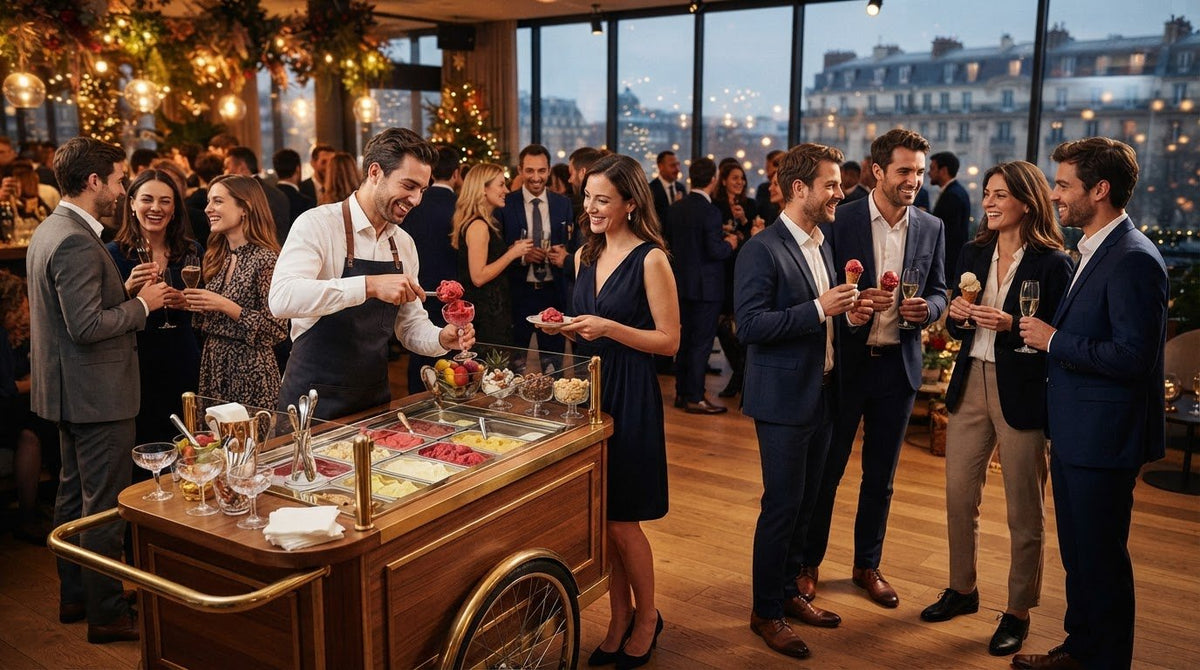Animation gourmande de fin d’année en entreprise à Paris : une expérience qui rassemble