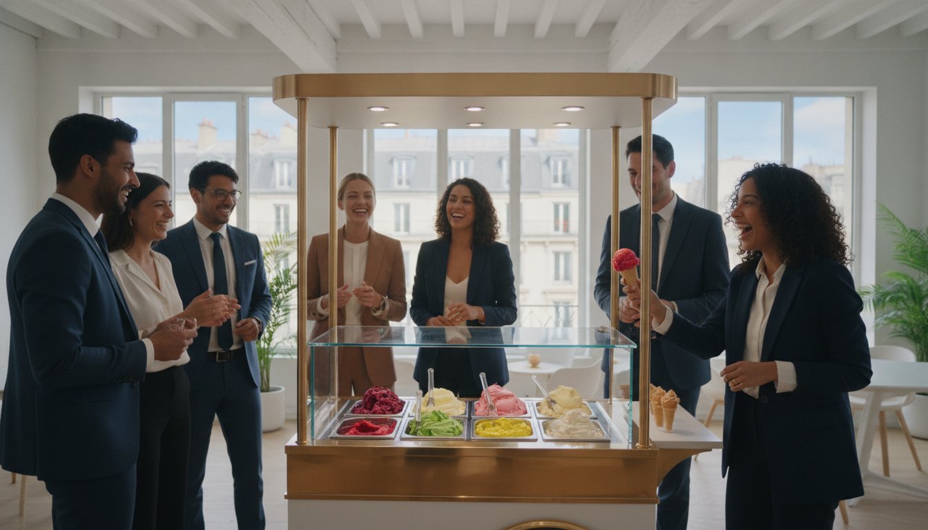 Animations CSE à Paris : Boostez le moral avec nos glaces