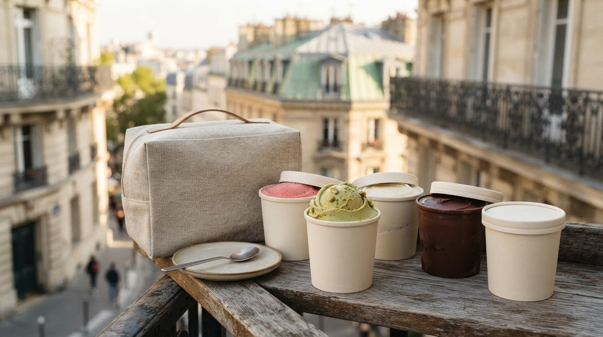 Commander glace en ligne à Paris : Nos pots artisanaux