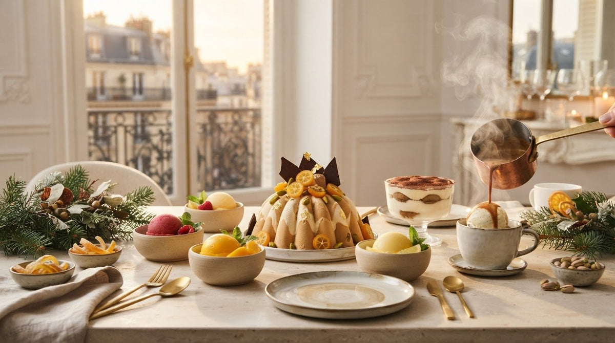 Dessert glacé pour les fêtes à Paris : choisir une création artisanale