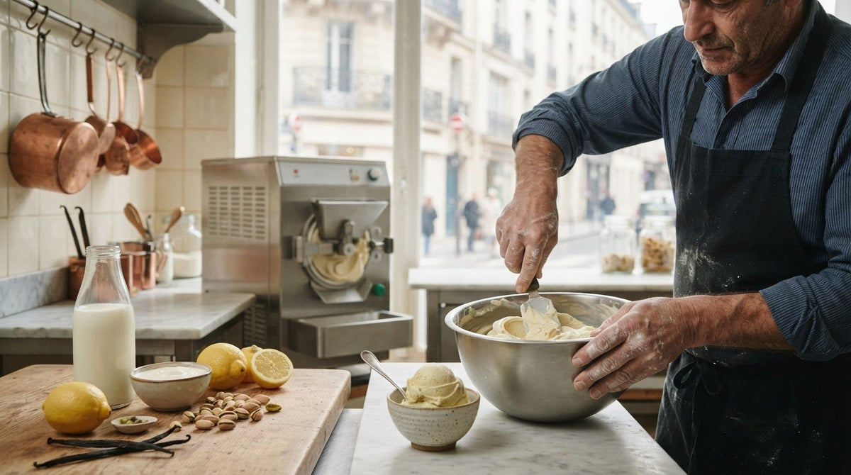 Glace artisanale : les secrets d’une fabrication traditionnelle