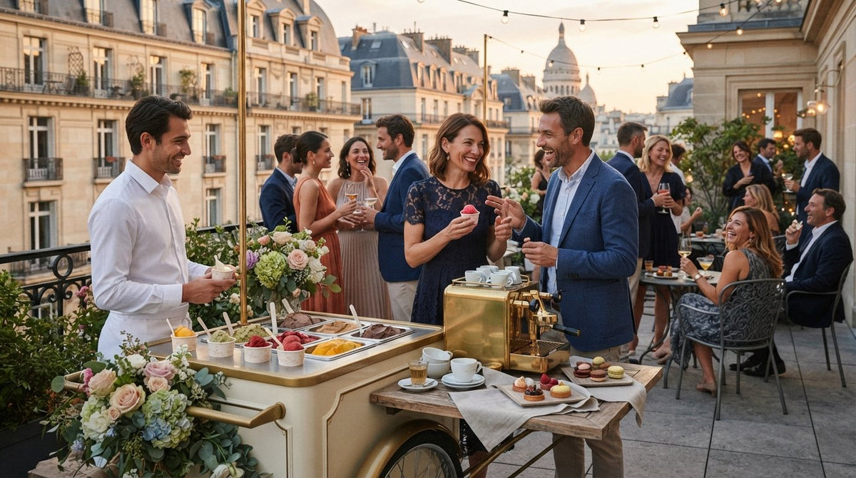 Glace artisanale pour événements privés et professionnels
