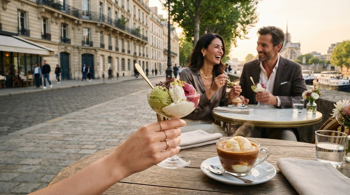 Glacier dans le centre-ville de Paris : l’art de la pause glacée