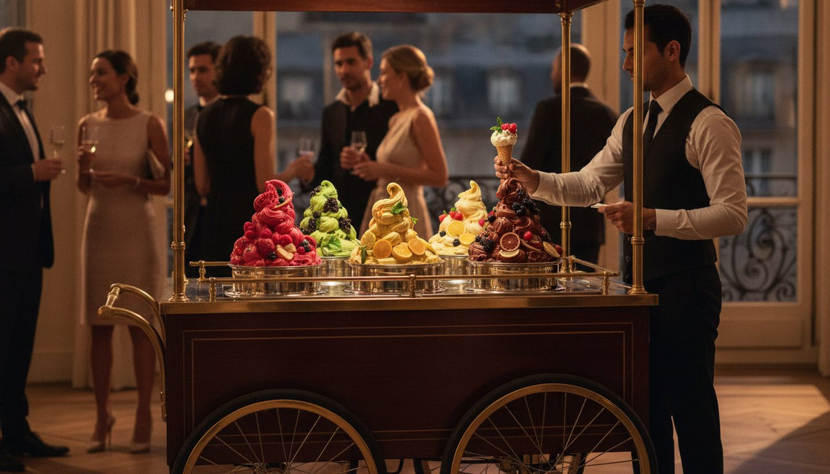 Traiteur dessert original à Paris : L''exception glacée pour vos événements